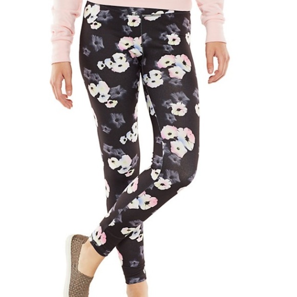 NWT SO Printed Yoga Leggings, XL - Picture 1 of 5
